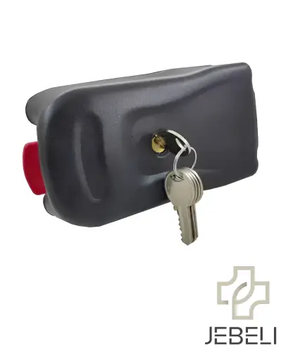 قفل حیاطی برقی پنج ستاره کد 80-55